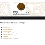 Equilibry - Holistic Health Therapies – On-site & Mobile Massage